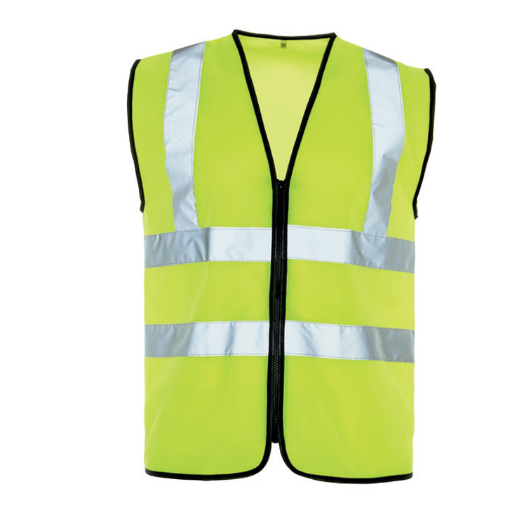 Supertouch Zipped Hi Vis Vest