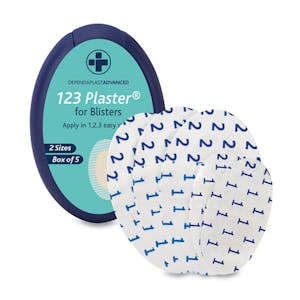 1, 2 , 3 Blister Plasters