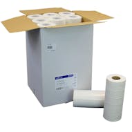 Hygiene Rolls 10" - 2ply - Flat Sheet - White