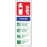 Eco-Friendly Powder Fire Extinguisher