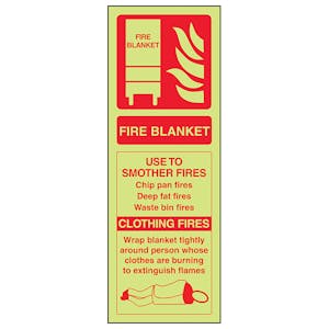 GITD Fire Blanket ID - Portrait