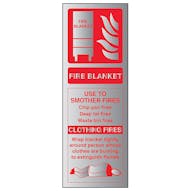 Aluminium Effect - Fire Blanket ID