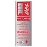 Fire Blanket ID - Aluminium Effect