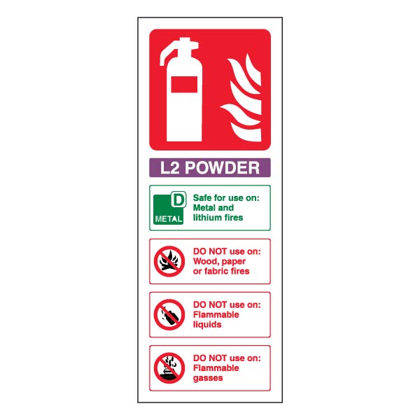 L2 Powder Fire Extinguisher