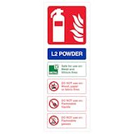 L2 Powder Fire Extinguisher