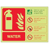 GITD Water Extinguisher ID - Landscape
