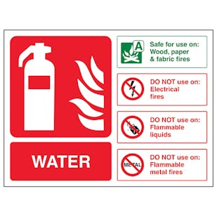 Water Fire Extinguisher - Landscape