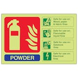 GITD Powder Extinguisher ID - Landscape