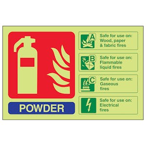 GITD Powder Extinguisher ID - Landscape