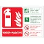 Water + Additive Fire Extinguisher - Landscape