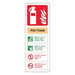 P50 Foam Extinguisher