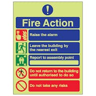 GITD Fire Action - Do Not Return/Do Not Take Risks 