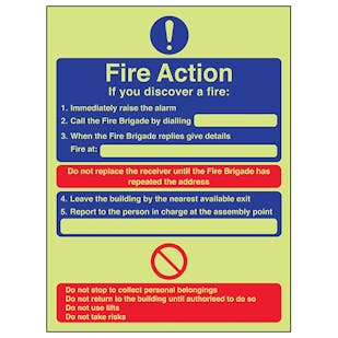 GITD Fire Action - Immediately Raise Alarm