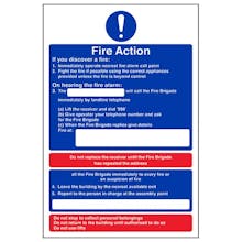 Fire Action - If You Discover A Fire/On Hearing Alarm