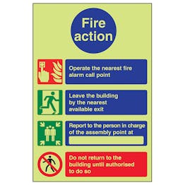 GITD Fire Action - Operate Alarm/Do Not Return