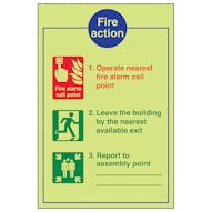 GITD Fire Action - Operate Nearest Fire Alarm