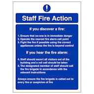 Fire Instructions For Staff