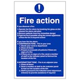 Hospital/Nursing Fire Action - On Hearing The Alarm