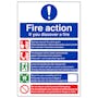 Multilingual Fire Action - If You Discover A Fire