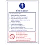 Fire Action Instructions - Portrait