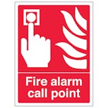 Fire Alarm Call Point - Super-Tough Rigid Plastic