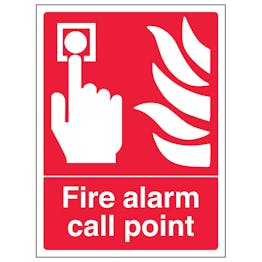 Fire Alarm Call Point - Super-Tough Rigid Plastic