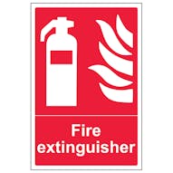 Fire Extinguisher - Portrait - Removable Vinyl