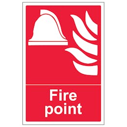 Fire Point - Portrait - Removable Vinyl