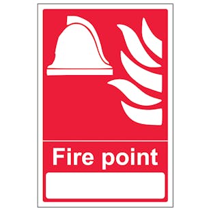 Fire Point With Blank - Portrait