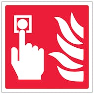 Fire Alarm Symbol - Removable Vinyl