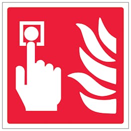 Fire Alarm Symbol - Removable Vinyl