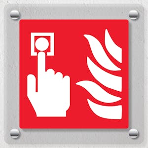 Fire Alarm Symbol - Acrylic Sign