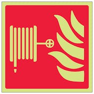 GITD Fire Hose Reel Symbol