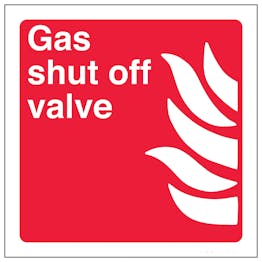 Gas Shut Off Valve - Square