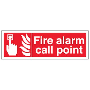 Fire Alarm Call Point - Landscape