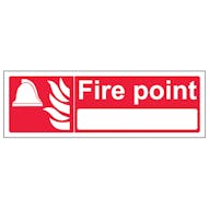 Fire Point With Blank - Landscape