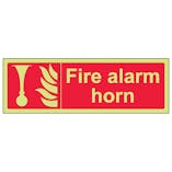 GITD Fire Alarm Horn - Landscape