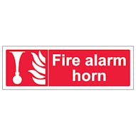 Fire Alarm Horn - Landscape