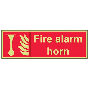 GITD Fire Alarm Horn - Landscape