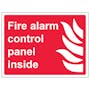 Fire Alarm Control Panel Inside - Landscape