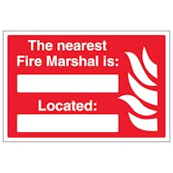 The Nearest Fire Marshal Is Located