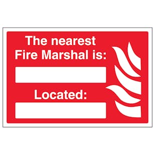The Nearest Fire Marshal Is Located - Landscape