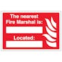 The Nearest Fire Marshal Is Located - Landscape