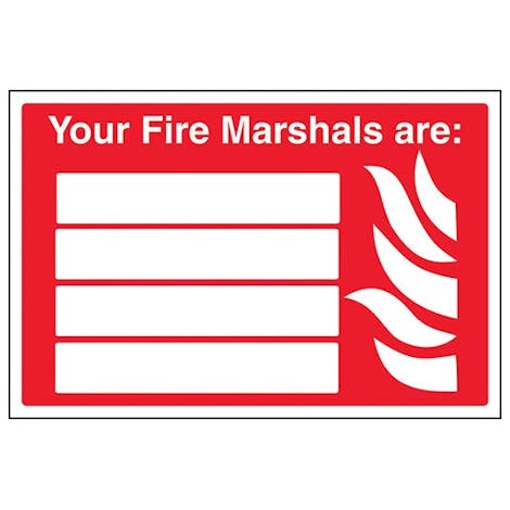 Your Fire Marshals Are: