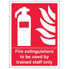 Fire Extinguishers To Be Used By Trained Staff