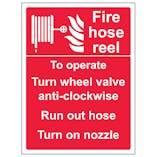 Fire Hose Reel - Self Operated