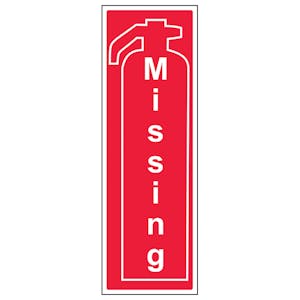 Fire Extinguisher Missing