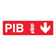 PIB Arrow Down