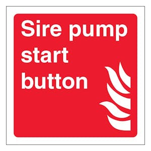 Sire Pump Start Button - Square