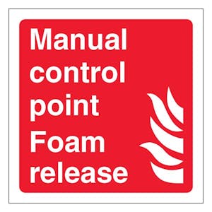 Manual Control Point Foam Release - Square